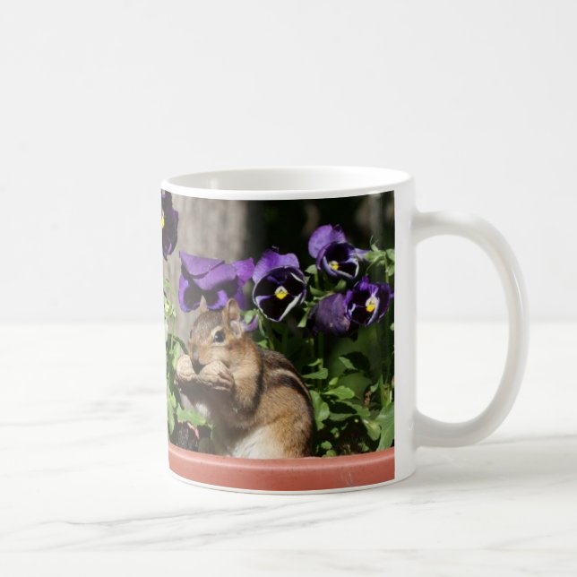 Niedlicher Chipmunk - Kaffeetasse (Rechts)