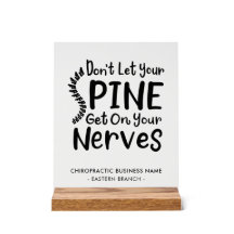 Niedlicher Chiropraktikum Firmenname und Geschäfts