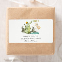 Niedlicher Chomp-Alligator in der Sumpfballon-Adre