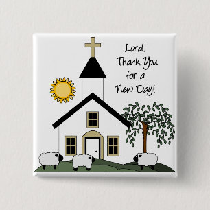 Niedlicher Christlicher Button