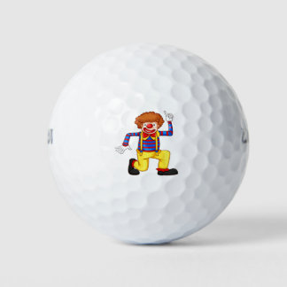 Niedlicher Clown Golfball