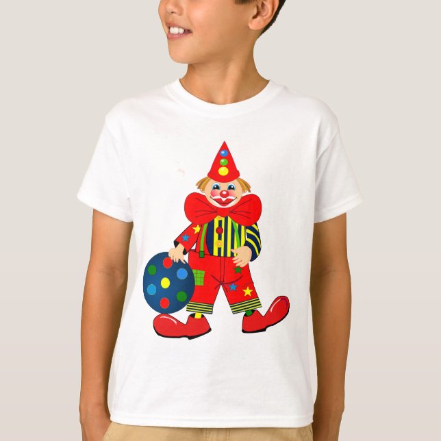 Niedlicher Clown-T - Shirt (Vorderseite)