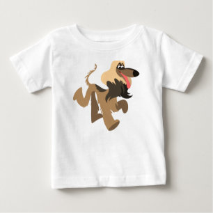 Niedlicher ClownCartoon Afghan Hound Baby T - Shir T-shirt