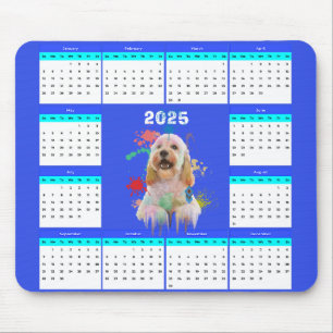 Niedlicher Cockapoo-Dog-Kalender individuell anpas Mousepad