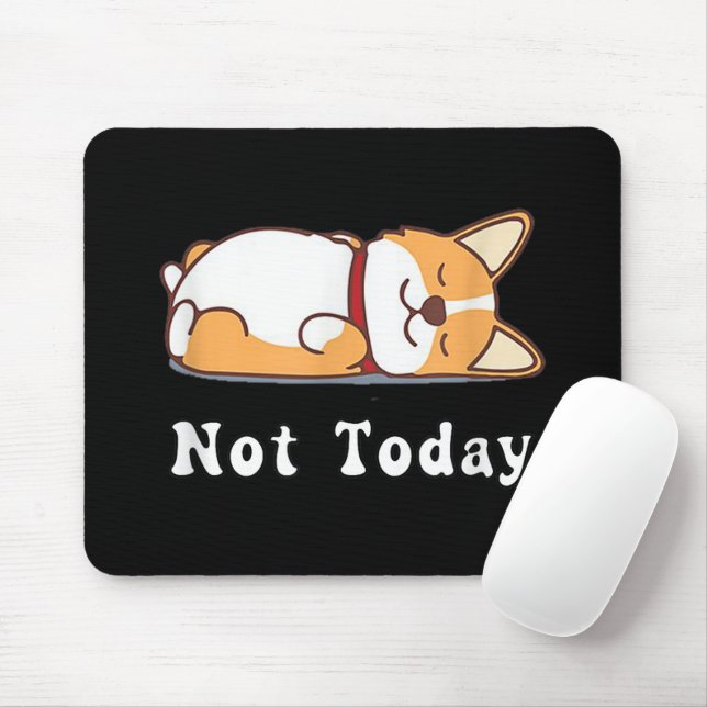 Niedlicher Corgi Geschenk Funny Dog Lover nicht he Mousepad (Mit Mouse)