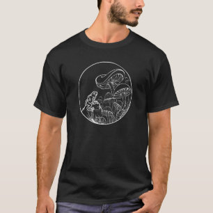 Niedlicher Cottage-Core-Ästhetik Goblincore-Frosch T-Shirt