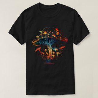 Niedlicher Cottage-Kern Mushroom Ästhetische Hippi T-Shirt