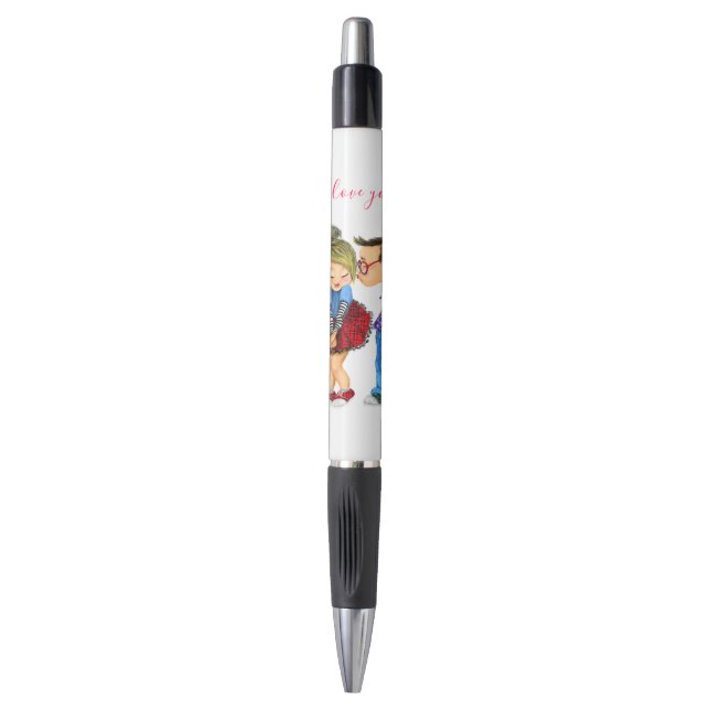 Niedlicher Couple Pen Kugelschreiber (Vorderseite Vertikal)
