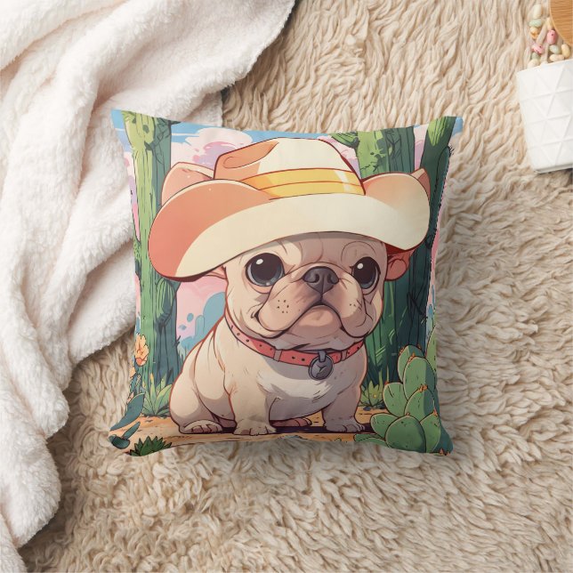Niedlicher Cowboy Kissen (Decke)