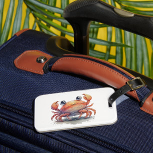 Niedlicher Crab-Gepäckträger Gepäckanhänger