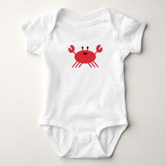 Niedlicher Crab Nautical Ocean Anchor Segelsender Baby Strampler