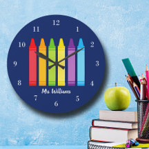Niedlicher Crayon Teacher Custom