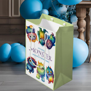 Niedlicher Cudful Kleine Monster Kindergeburtstag Mittlere Geschenktüte