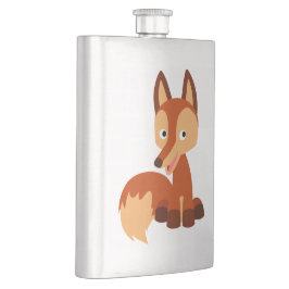 Niedlicher Cunning Cartoon Fox Classic Flask Flachmann