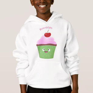 Niedlicher Cupcake Cartoon Hoodie