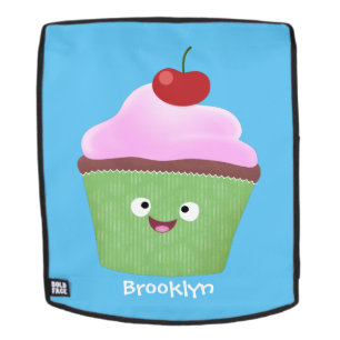 Niedlicher Cupcake Cartoon Rucksack