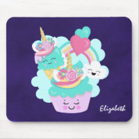 Niedlicher Cupcake und Happy Ice Creme