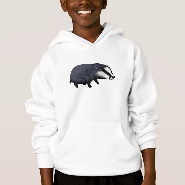 Niedlicher Dachs Hoodie (Vorderseite)