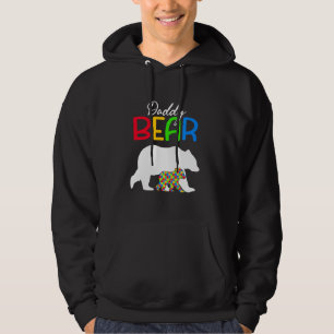Niedlicher Daddy Bear Autismus Awareness Autistic Hoodie