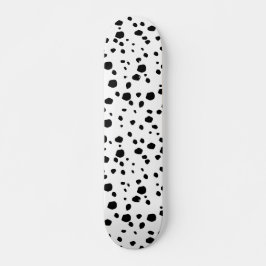 Niedlicher Dalmatiner Hund Tierbild Skateboard