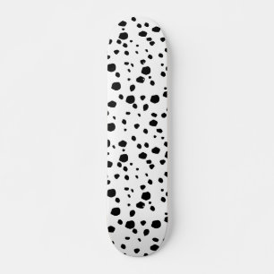 Niedlicher Dalmatiner Hund Tierbild Skateboard