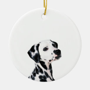 Niedlicher Dalmatiner Keramik Ornament