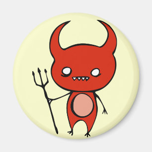 Niedlicher Dämon Magnet