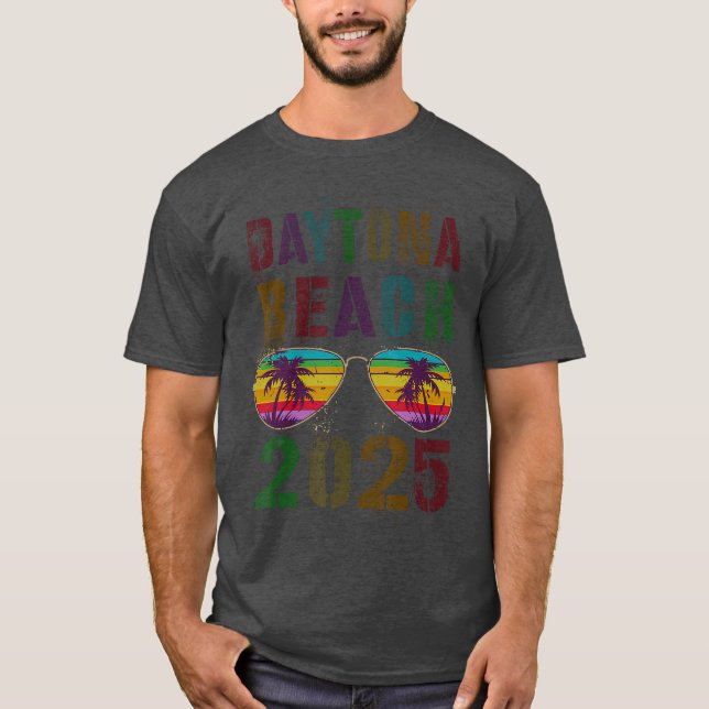 Niedlicher DAYTONA BEACH 2025 Flitterwochen Herbst T-Shirt (Vorderseite)
