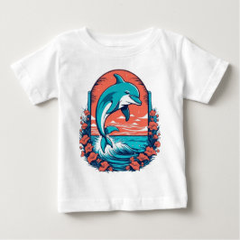 Niedlicher Delphin Baby T-shirt