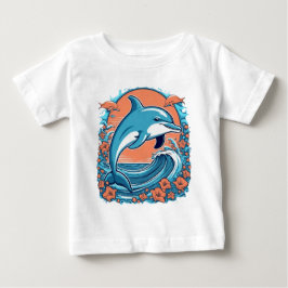 Niedlicher Delphin Baby T-shirt