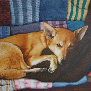 niedlicher deutscher Schäferhund Puzzle