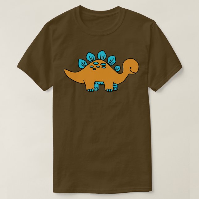 Niedlicher Dinosaurier 6 T-Shirt (Design vorne)