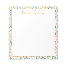 Niedlicher Dinosaurier Alphabet - Vom Schreibtisch