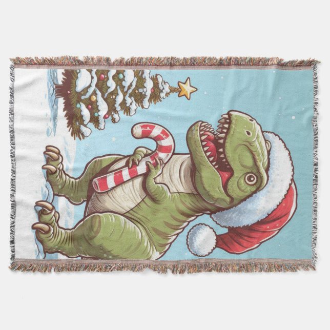 Niedlicher Dinosaurier aus Zuckerrohr Decke (Vorderseite)