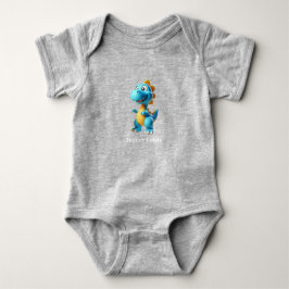 Niedlicher Dinosaurier Baby Bodysuit Strampler