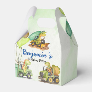 Niedlicher Dinosaurier-Baukastenballon Geschenkschachtel