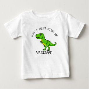 Niedlicher Dinosaurier, ich bin ein kleines Gesche Baby T-shirt