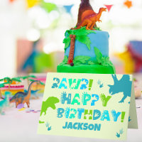 Niedlicher Dinosaurier-Individuelle Name und Textk
