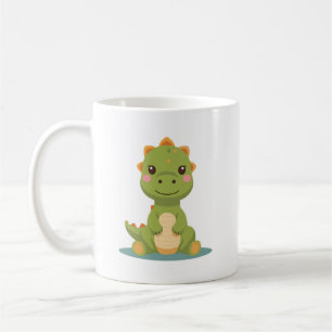 niedlicher Dinosaurier Kaffeetasse