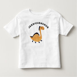Niedlicher Dinosaurier Kinder hinzufügen T - Shirt