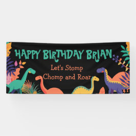 Niedlicher Dinosaurier-Kinderbanner Banner