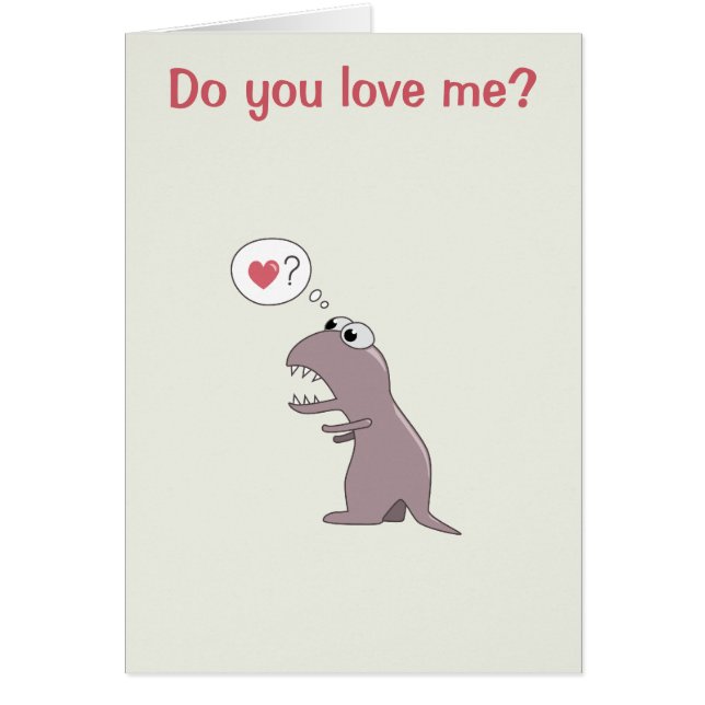 Niedlicher Dinosaurier Liebe ich (Vorne)