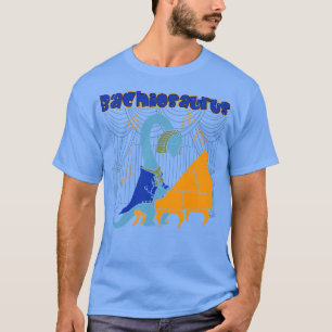 Niedlicher Dinosaurier Musiker Komponist Bach Brac T-Shirt