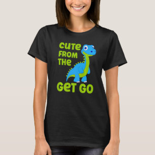 Niedlicher Dinosaurier Niedlich von den Get Go Kle T-Shirt