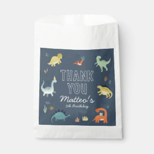Niedlicher Dinosaurier Personalisiert Geburtstag G Geschenktütchen