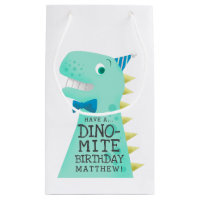 Niedlicher Dinosaurier-personalisierter Geburtstag