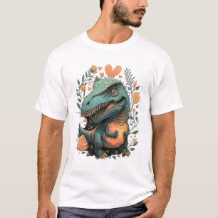 Niedlicher Dinosaurier-Trex T-Shirt
