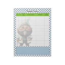 Niedlicher Doctor Gnome Themed Kopfschmerztracker