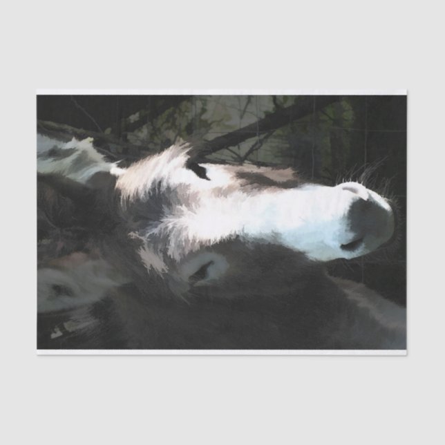 NIEDLICHER DONKEY SEIDENPAPIER (Vorderseite)