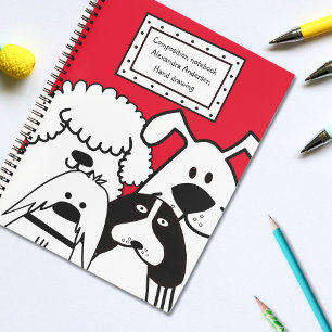 Niedlicher Doodle Notizbuch